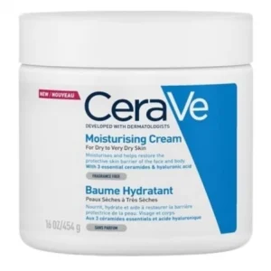 CERAVE CREMA HIDRATANTE PIEL SECA 1 ENVASE 454 G